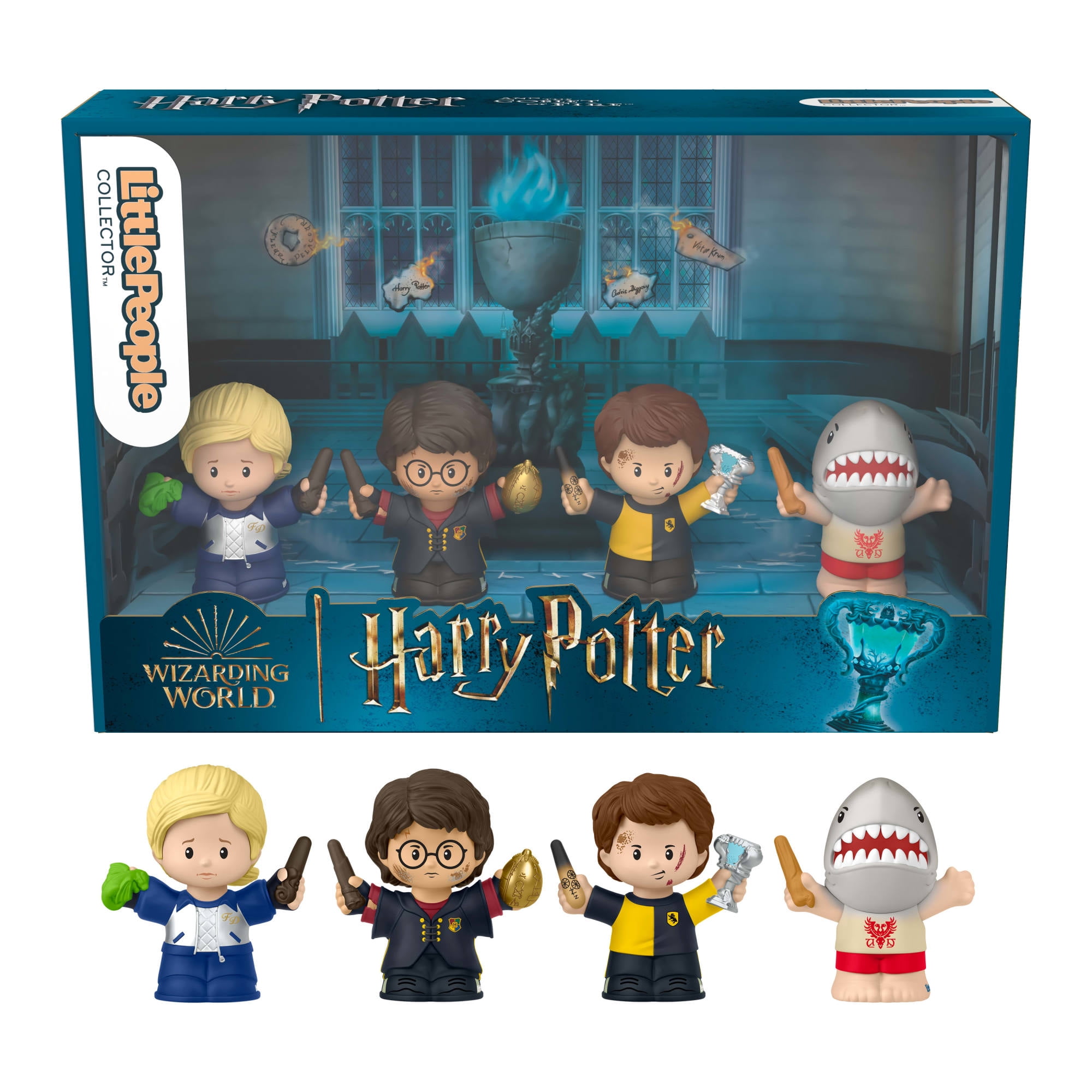 Little People Collector Harry Potter and The Goblet of Fire Special Edition Fan Set in Display Box