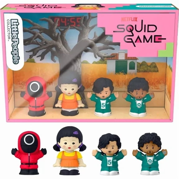 Fisher-Price Little People Collector Squid Game Special Figures New with Tag