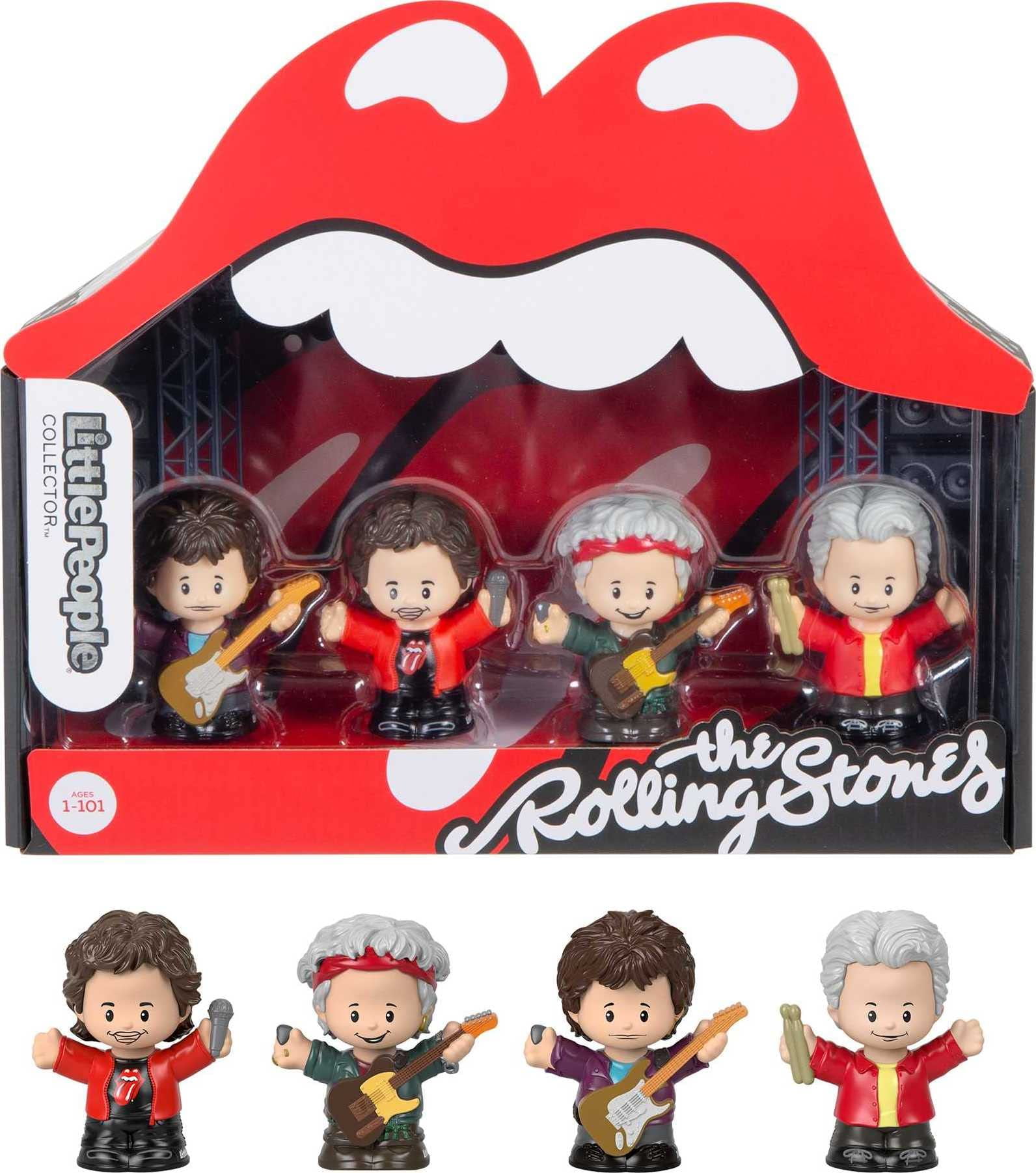 Little People Collector: The Rolling Stones 4-Pack Toy Figurines