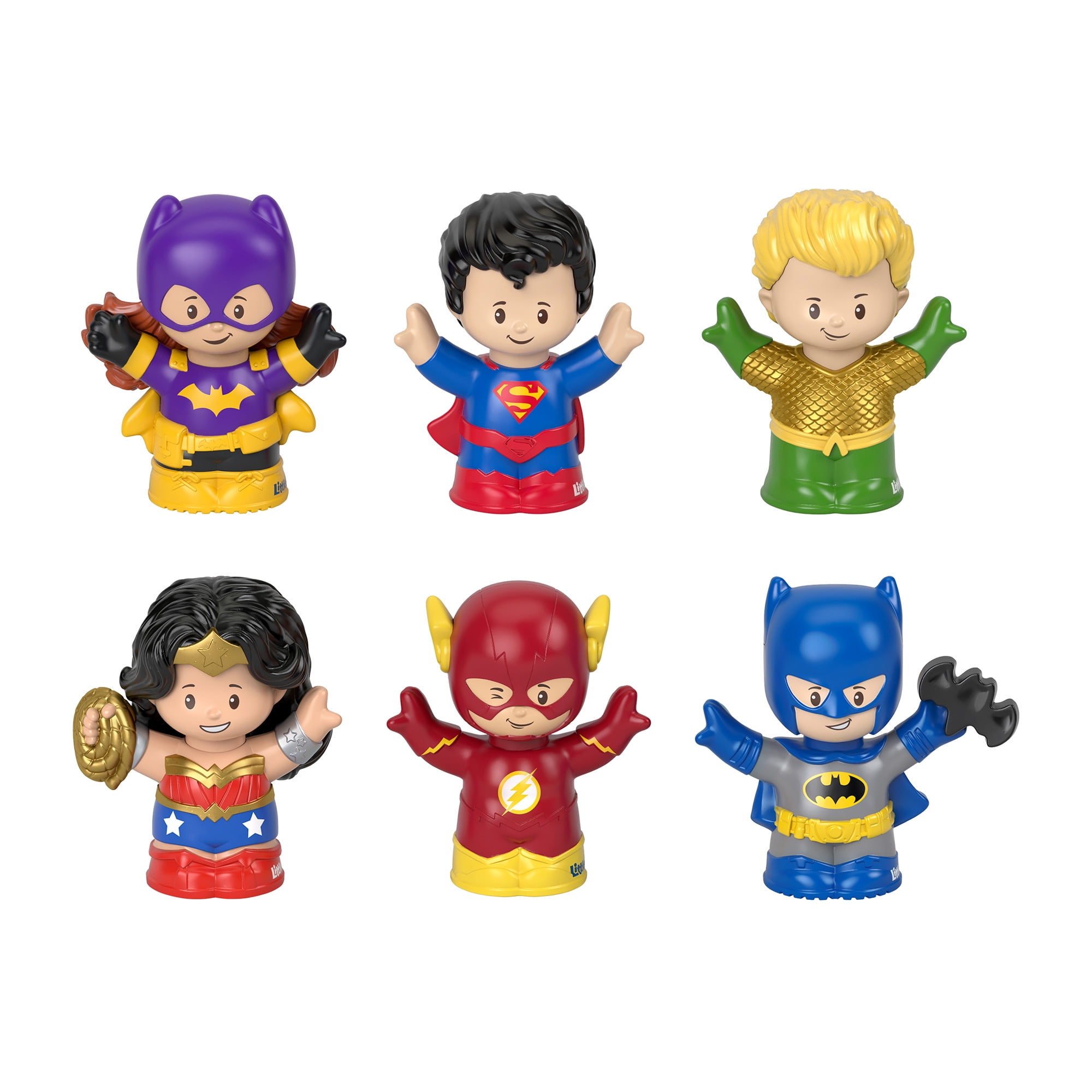 DC Super Friends Little People Crime-Fighting Figure Set