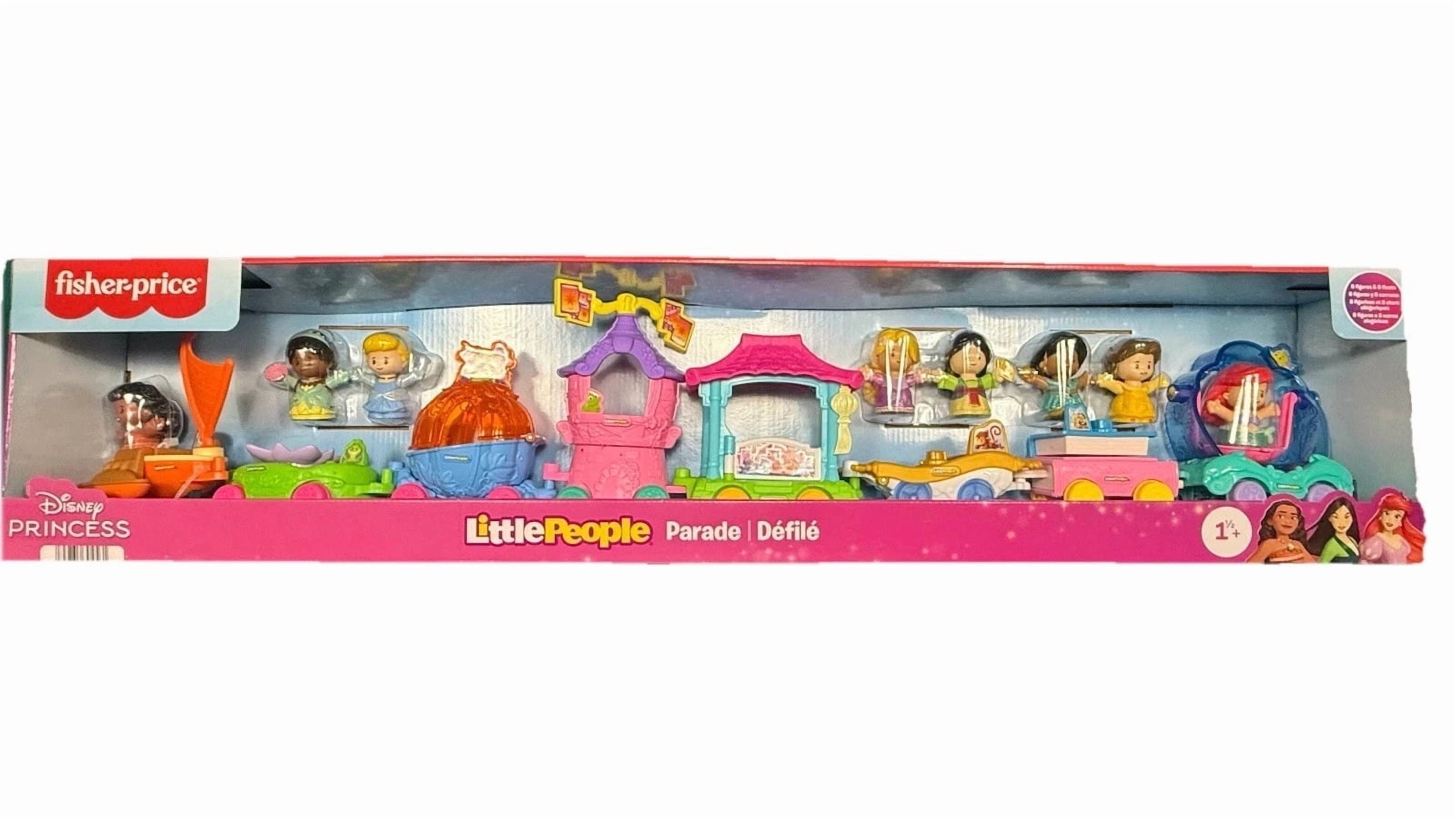 Fisher-Price Little People Disney Princess Parade Figure and Vehicle Set