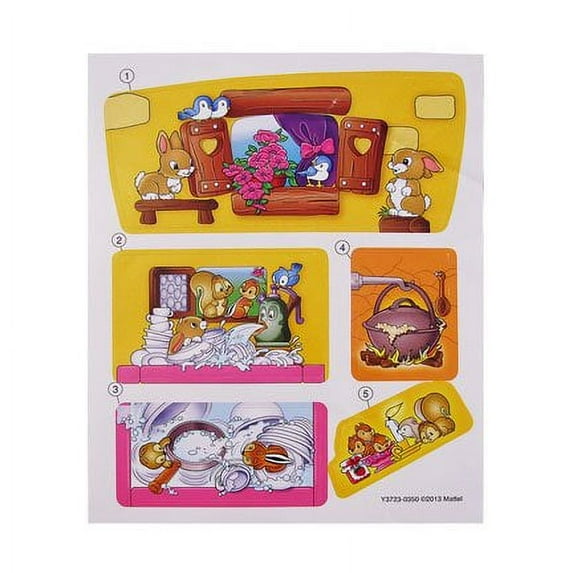 Fisher Price Little People Disney Snow White Playset - Replacement Stickers