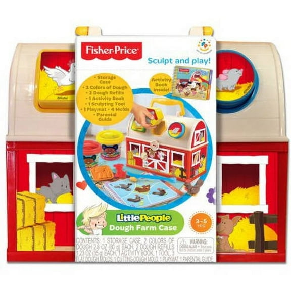 Fisher Price Little People Dough Farm Tool Case
