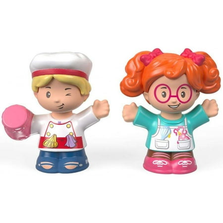 Fisher-Price Little People Figure Set Collection, 2 Toddler Toys, Characters May Vary