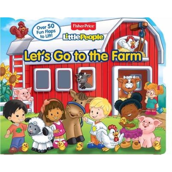 Pre-Owned Fisher Price Little People: Fisher Price Little People: Let's Go to the Farm (Board Book)