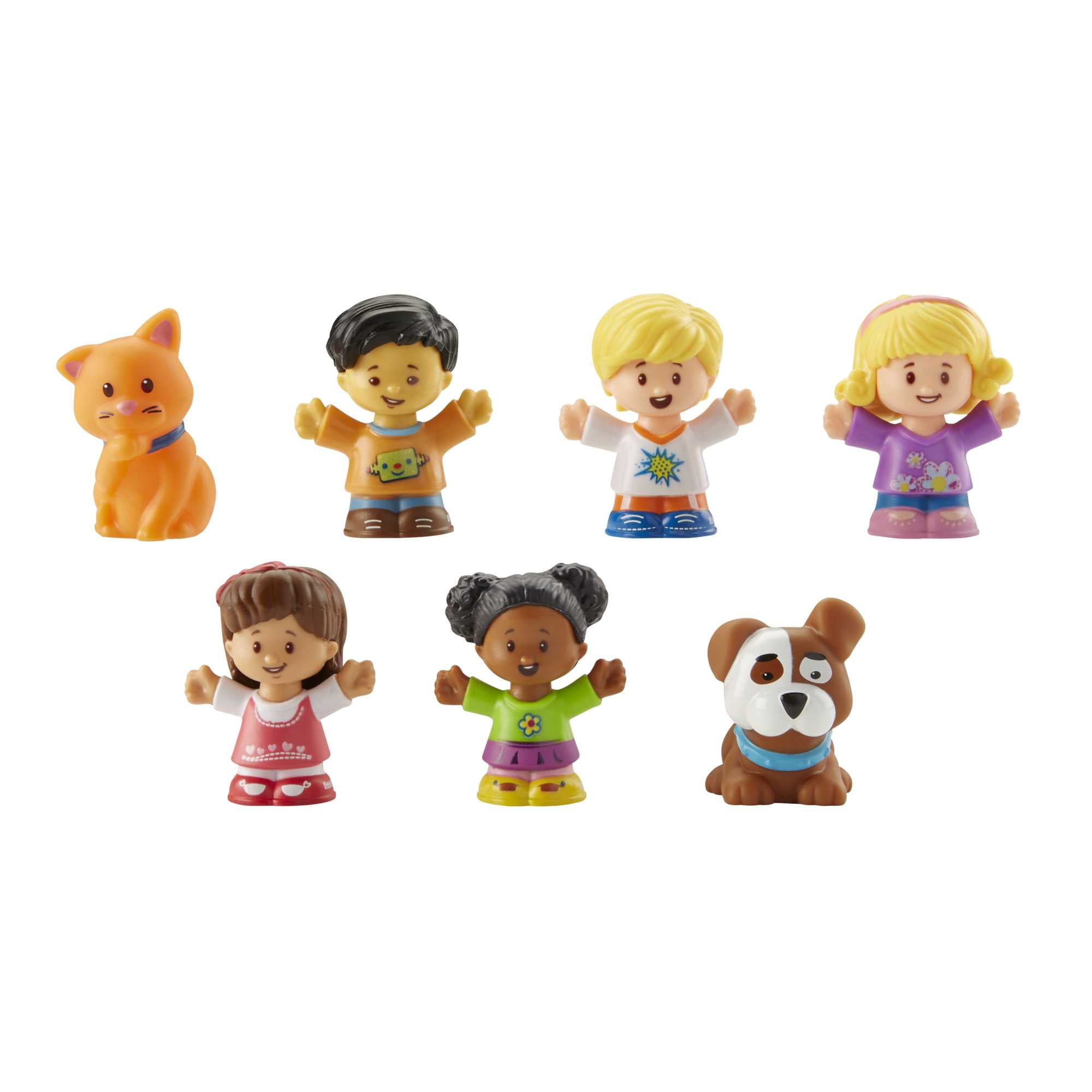 Fisher-Price® Little People® Animals & Characters Toy For Toddlers,  Assorted, 5-pk, Age 1+