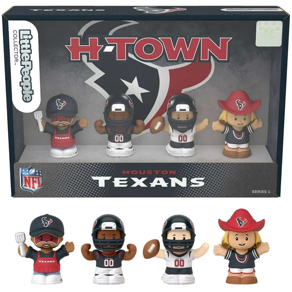 Fisher-Price Little People Houston Texans Four-Piece NFL Collector Set