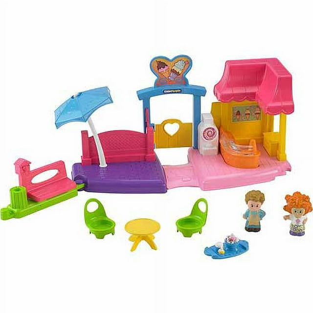 Fisher-Price Little People Ice Cream Shop Play Set