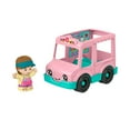 thumbnail image 1 of Fisher-Price Little People Ice Cream Truck, Push-Along Toy Vehicle & Figure for Toddlers & Kids, 1 of 6