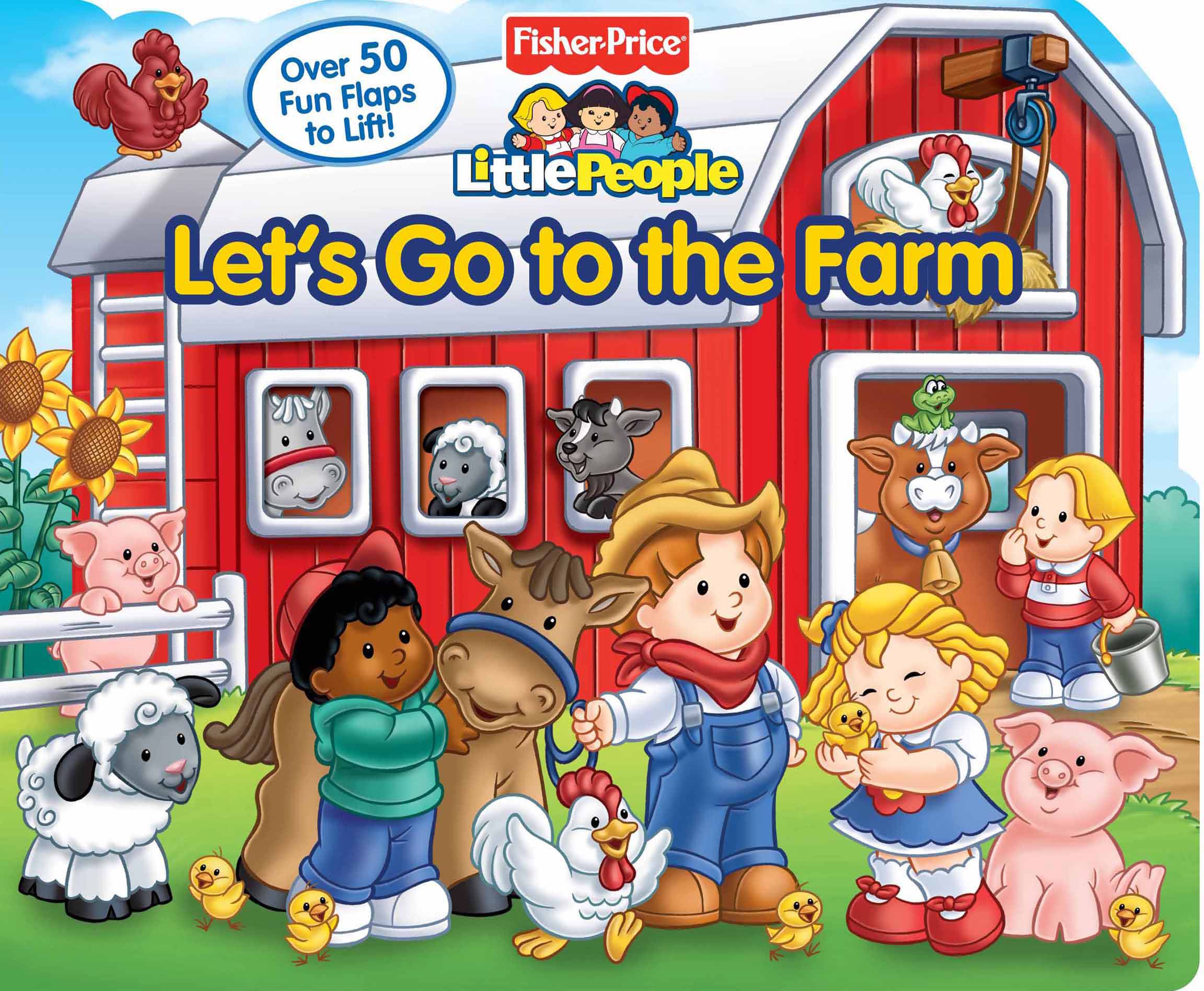 Fisher-Price Little People: Let's Go to the Farm (Board Book) - image 1 of 2
