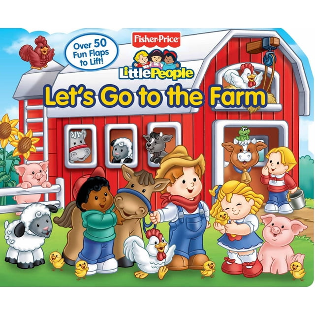 Fisher-Price Little People: Let's Go to the Farm (Board Book)