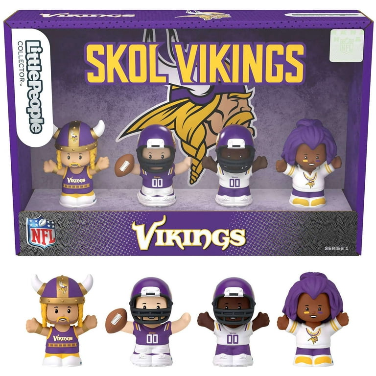 Fisher-Price Little People Minnesota Vikings Four-Piece NFL
