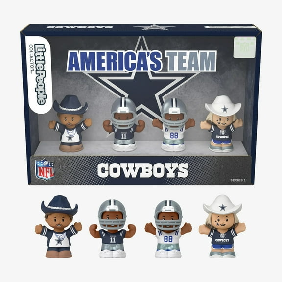 Fisher Price - Little People Collector x NFL Dallas Cowboys 4-Pack