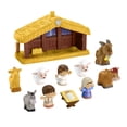 thumbnail image 1 of Fisher-Price Little People Nativity Scene Playset for Toddlers, Stable with 10 Figures, 1 of 6