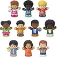 thumbnail image 1 of Fisher-Price Little People Neighborhood Figures 10-Piece Toddler Toy Set for Pretend Play, 1 of 6