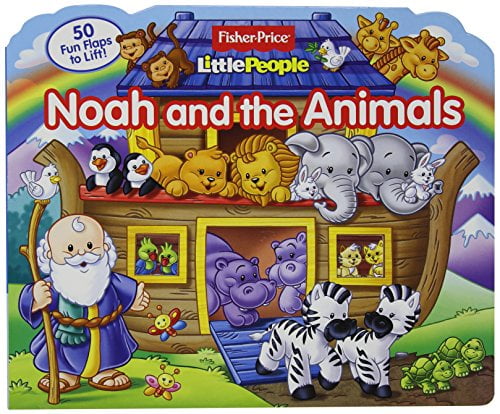 Pre-Owned Fisher Price Little People Noah and the Animals (Lift-the-Flap), 9780794424718, 0794424716, Paperback, Act Ina Lt edition