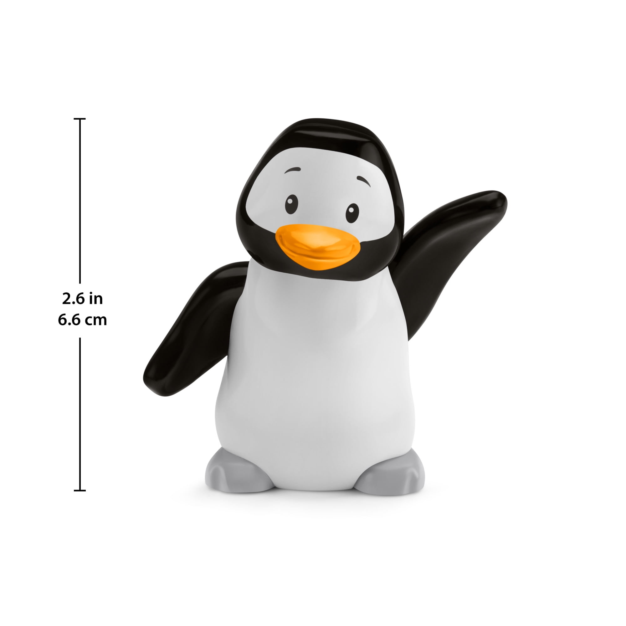 Fisher-Price Little People Penguin Animal Figure, Developmental Toy for Toddlers & Kids
