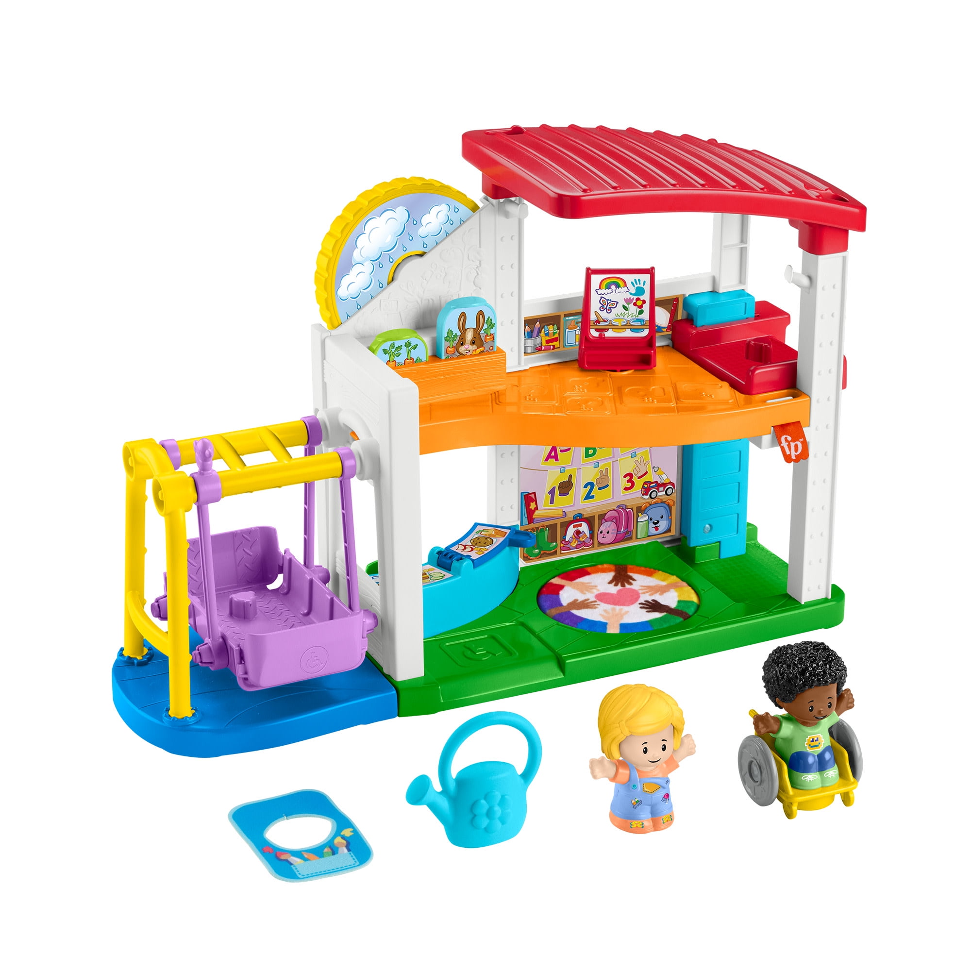 Fisher-Price Little People Play for All School Toddler Playset with Figures & Accessories