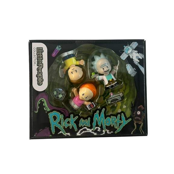 Fisher-Price Little People Rick and Morty Collector Set 3 Figures