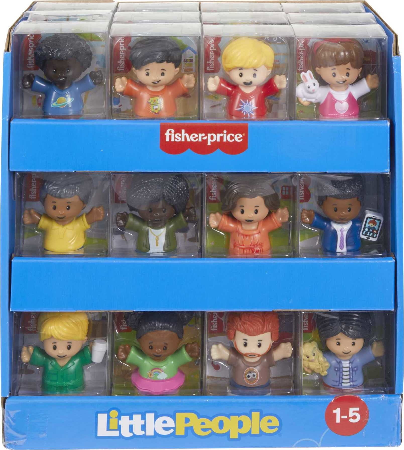 Fisher-Price Little People Single Figure Collection for Toddlers, Character  May Vary