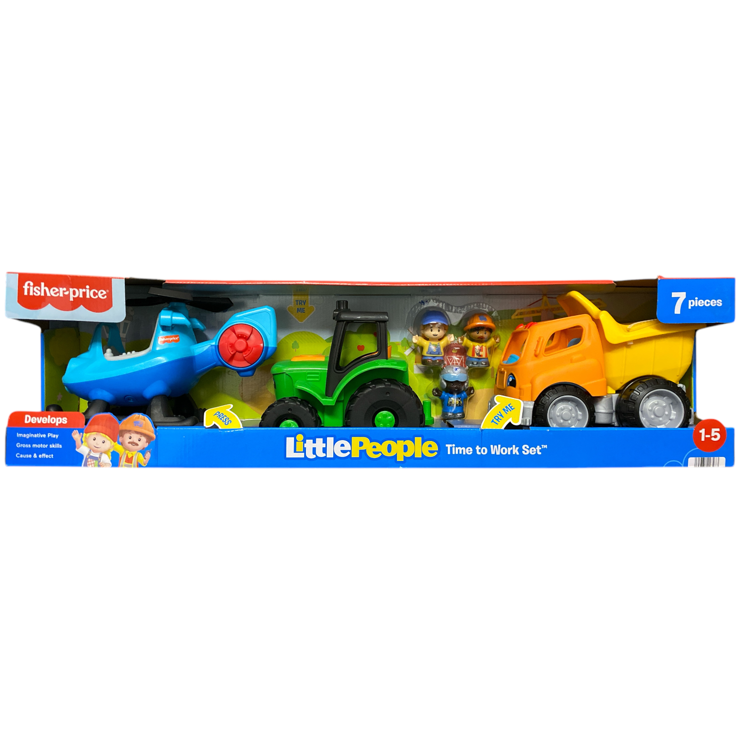 Fisher Price Little People Time to Work Set - Walmart.com