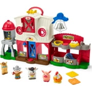 Fisher-Price Little People Toddler Learning Toy Caring for Animals Farm Playset with Smart Stages for Pretend Play Kids Ages 1+ years