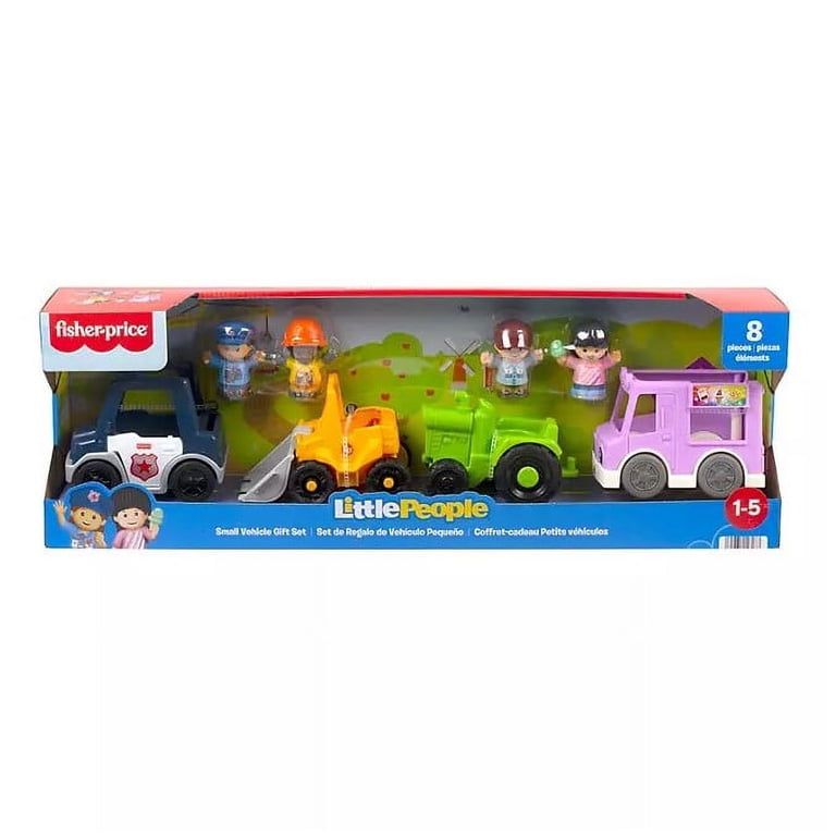 Fisher-Price Little People 車両 フィギュアセット Fisher-Price Little People City-Themed Vehicle & Figure Set, Set