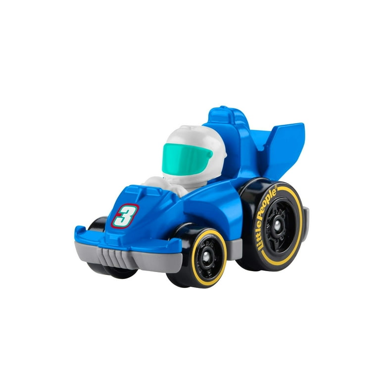 Fisher-Price Little People Wheelies Race Car - Toddler's Toy with