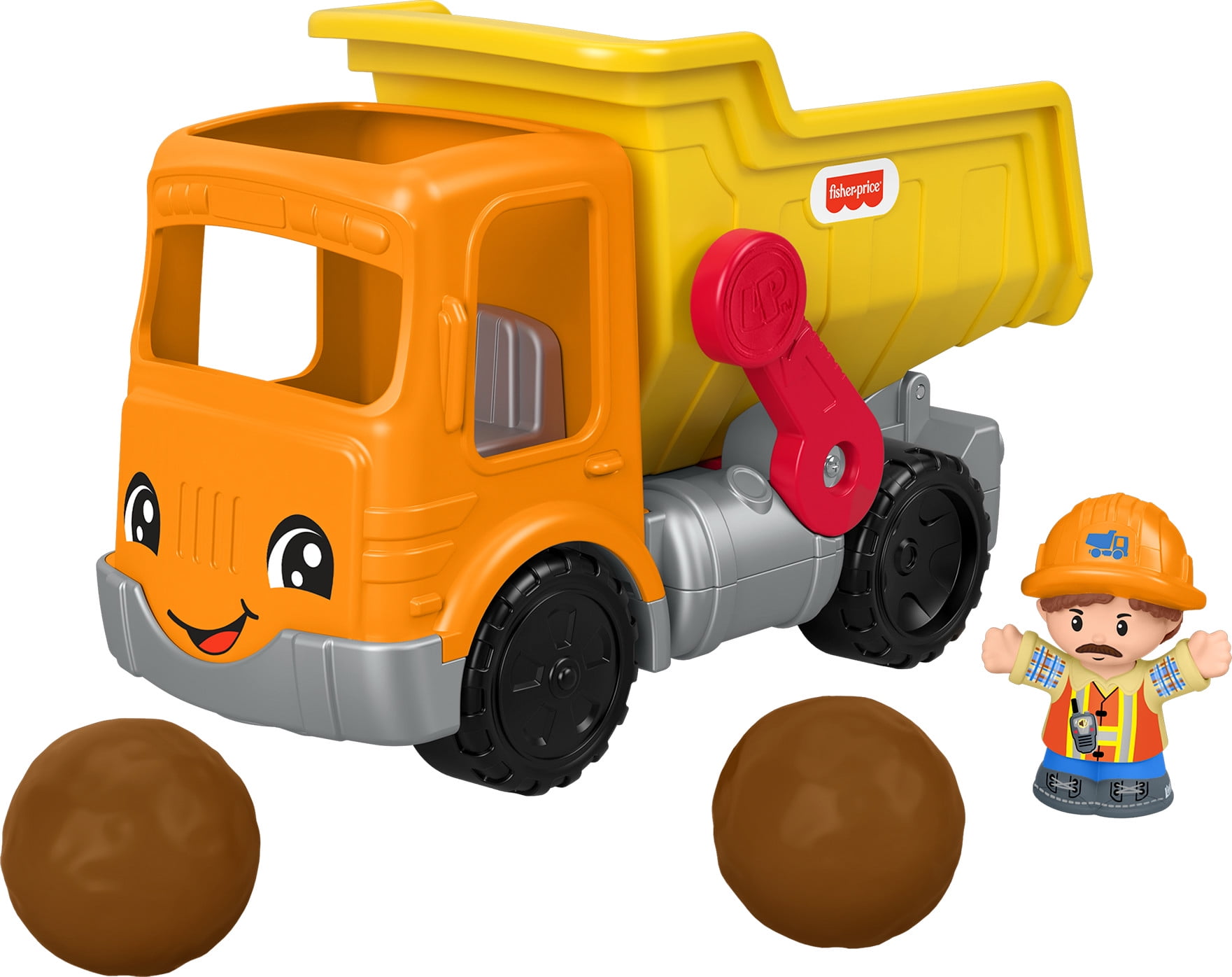 Fisher Price Little People Work Together Dump Truck Toddler Construction Toy with Music Walmart