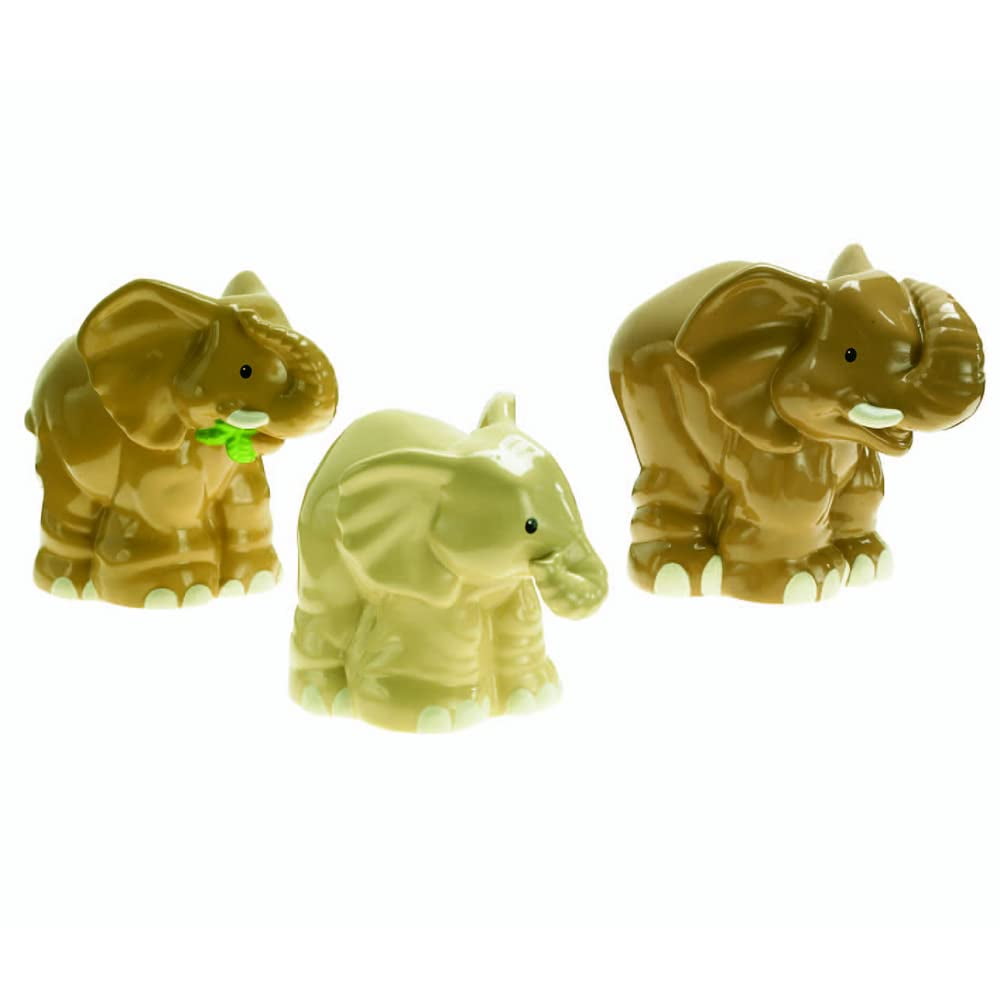 FisherPrice Little People Zoo Talkers Elephant Family Works with