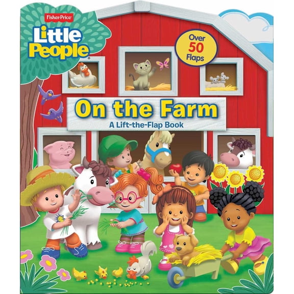 Pre-Owned Matt Mitter: Fisher-Price Little People: on the Farm (Board Book)