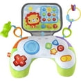 thumbnail image 1 of Fisher-Price Littlest Gamer Tummy Wedge with 2 Linkable Baby Toys for Newborns, 1 of 6