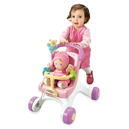 Fisher-Price M9523 Brilliant Basics Stroll-Along Walker