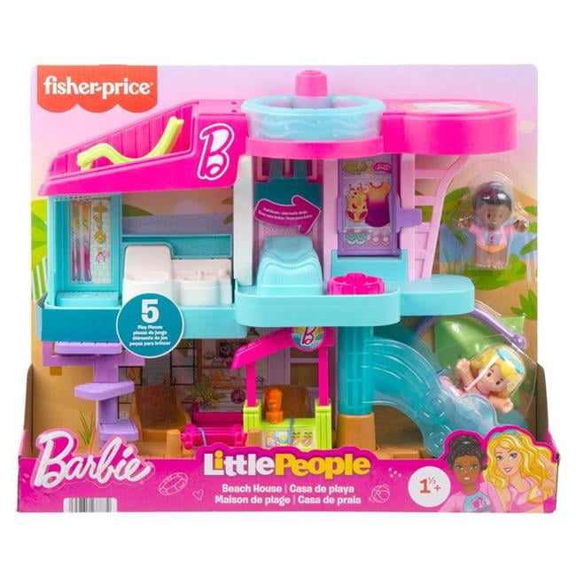 Fisher-Price MTTJCW71 Little People - Barbie - Beach House Figures - Pack of 2