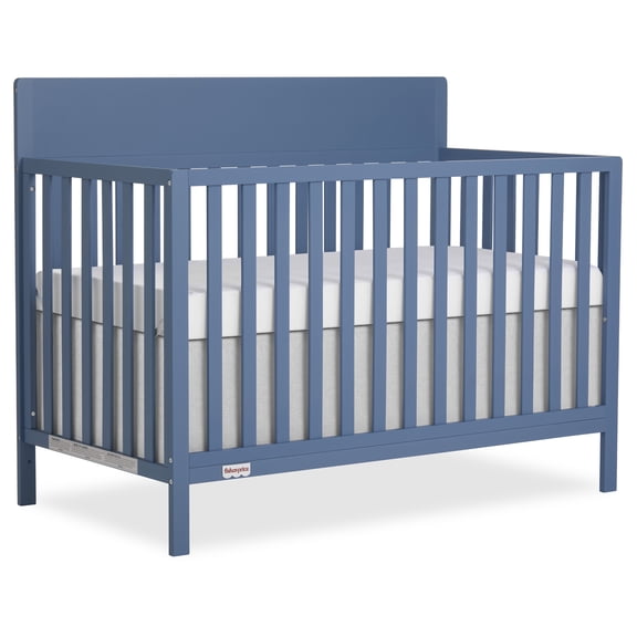 Fisher-Price Meadowbrook 4-in-1 Convertible Baby Crib by Dream On Me, Blue