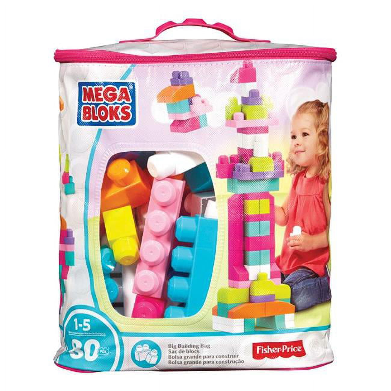 Fisher Price Mega Bloks First Builders Plastic Construction Building