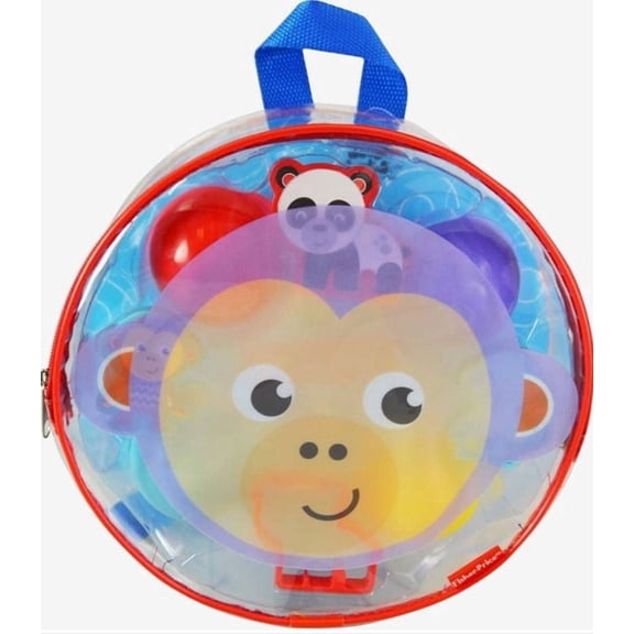 Fisher-Price Monkey 8 pieces Dough Dots on The Go Play Set Modeling Clay