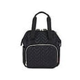 thumbnail image 1 of Fisher-Price Multi-Pocket Diaper Bag with Changing Pad, Midnight Black, 1 of 7