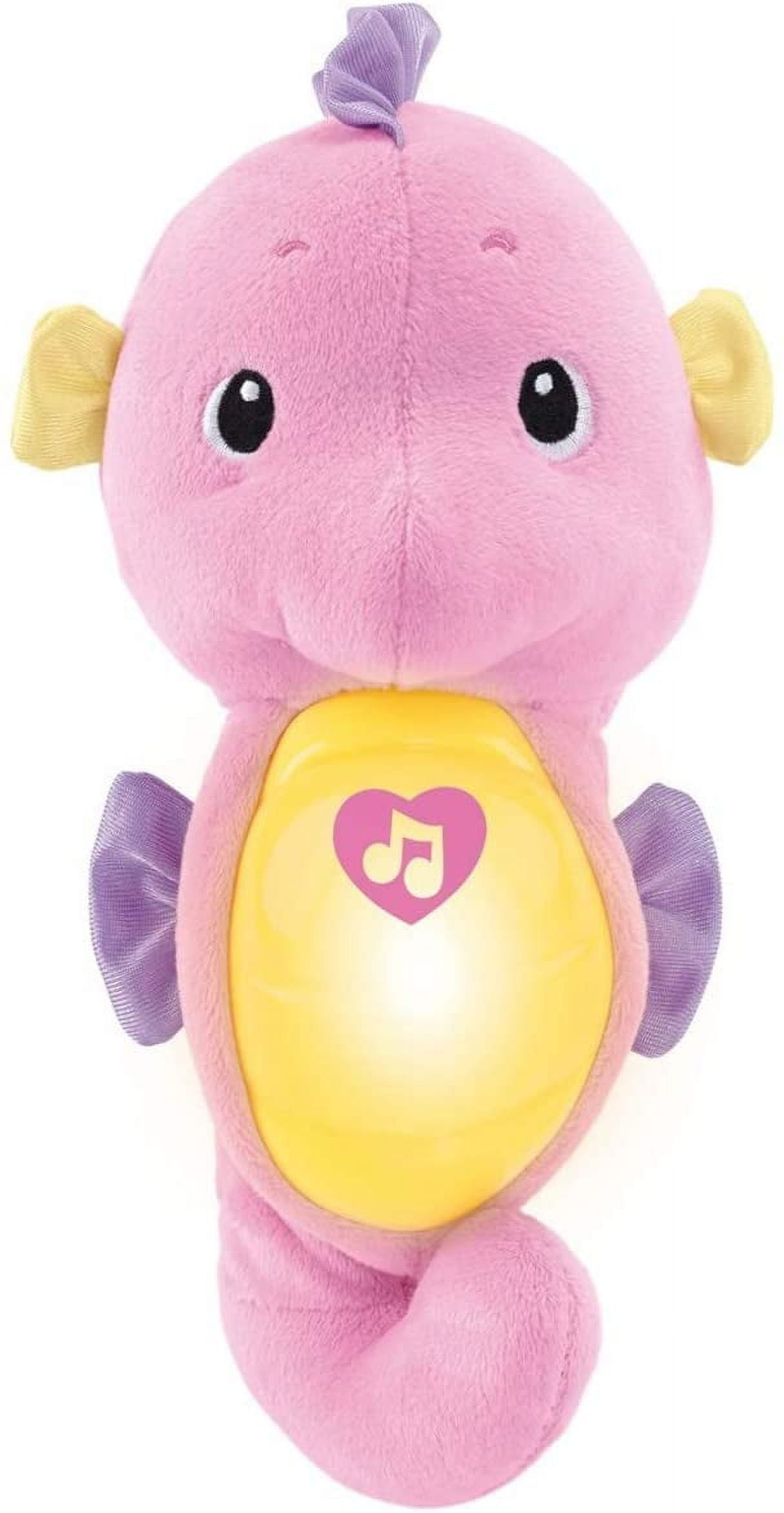 Fisher-price Musical Baby Toy, Soothe & Glow Seahorse, Plush Sound 