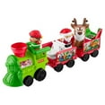 thumbnail image 1 of Fisher-Price Musical Christmas Train Refresh Little People Figures - 2 Piece, 1 of 7
