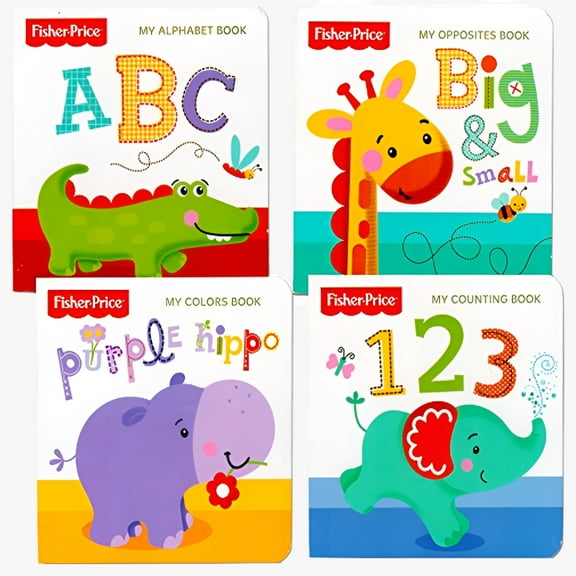 My First Books 4 Baby Toddler Set, (Board Book)
