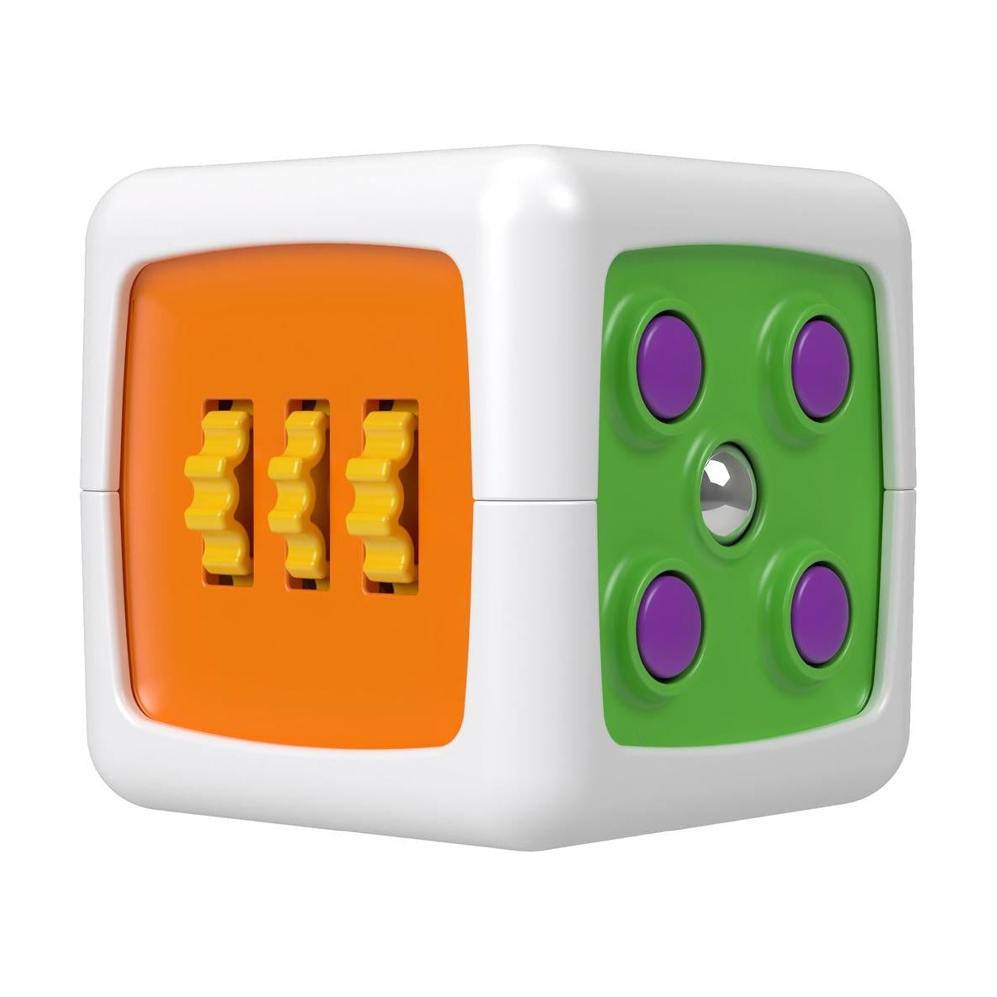 Fisher Price My First Fidget Cube with 6 Sides of Play Walmart