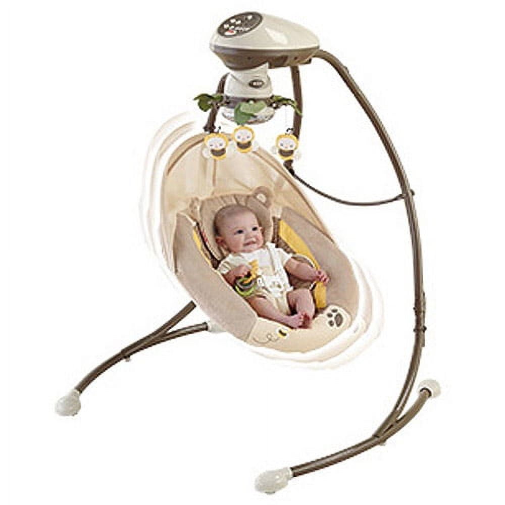 Fisher Price My Little Snugabear Cradle n Swing
