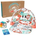 thumbnail image 1 of Fisher-Price Newborn Baby Kit Let’s Snuggle & Play Set, Developmental Toys with Activity Guide for Infants, 1 of 7