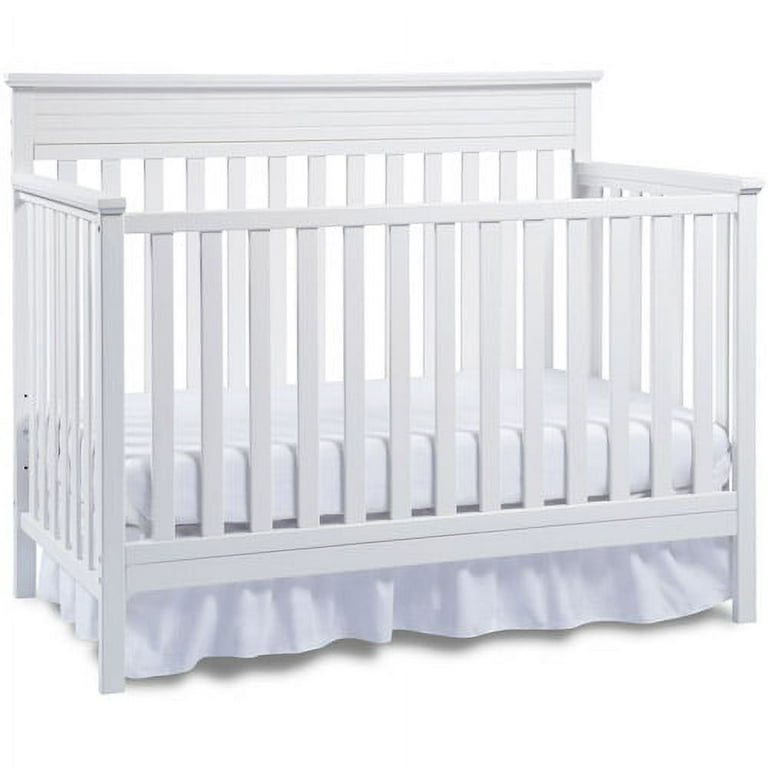 Fisher Price Newbury 4 in 1 Convertible Crib White