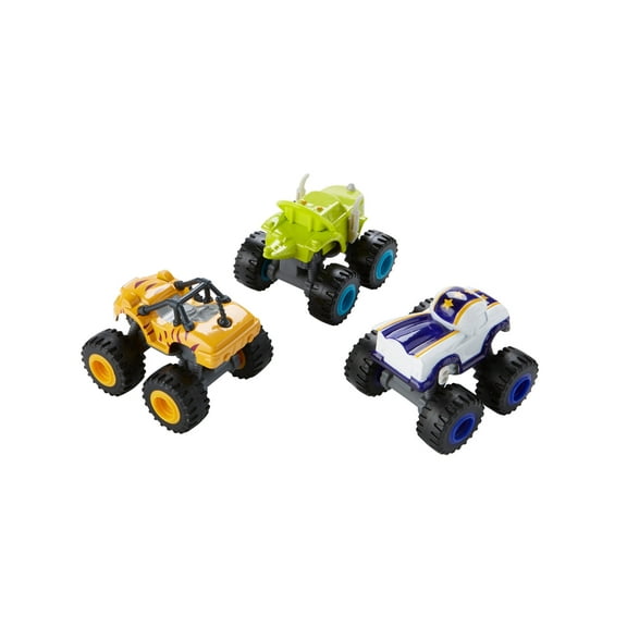 Fisher-Price Nickelodeon Blaze & the Monster Machines, 3 Pack Die-Cast Pack #2