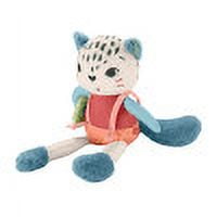 Fisher-Price Planet Friends Spotting Fun Snow Leopard Baby Sensory Toy for Newborns and Infant