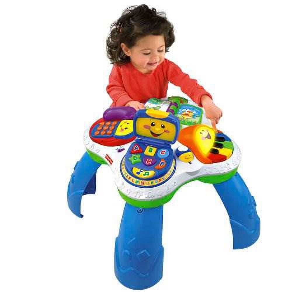 Fisher Price Laugh Learn Kids Fun with Friends Muscial Play Table M9972 Walmart