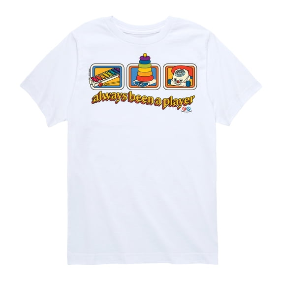 Fisher Price - Player For Life - Youth Short Sleeve T-shirt