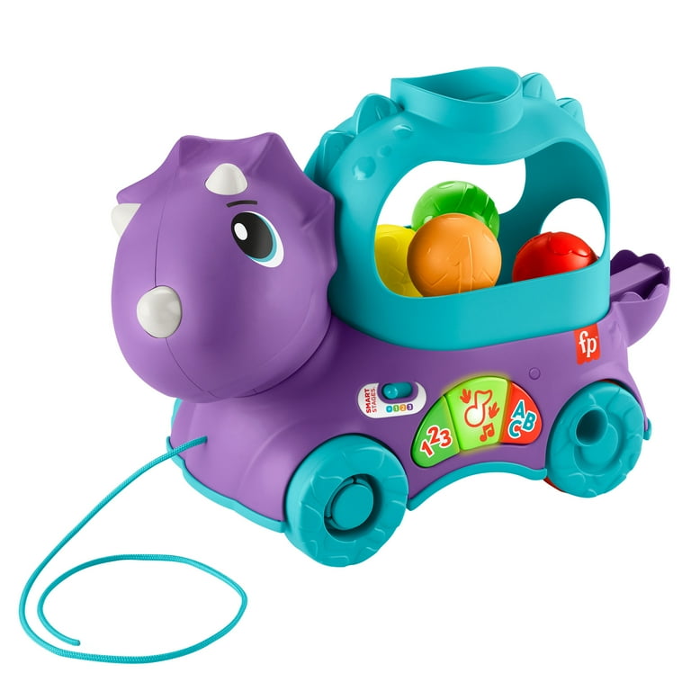 Fisher-Price Poppin' Triceratops Dinosaur Interactive Musical